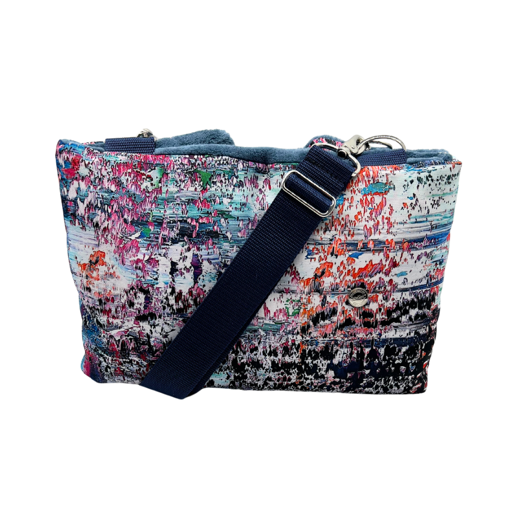 Bella No.3 XS Acryl Bunt x Blau