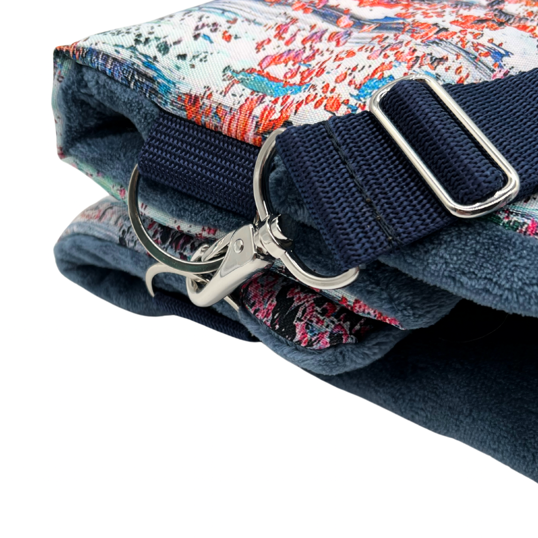 Bella No.3 XS Acryl Bunt x Blau
