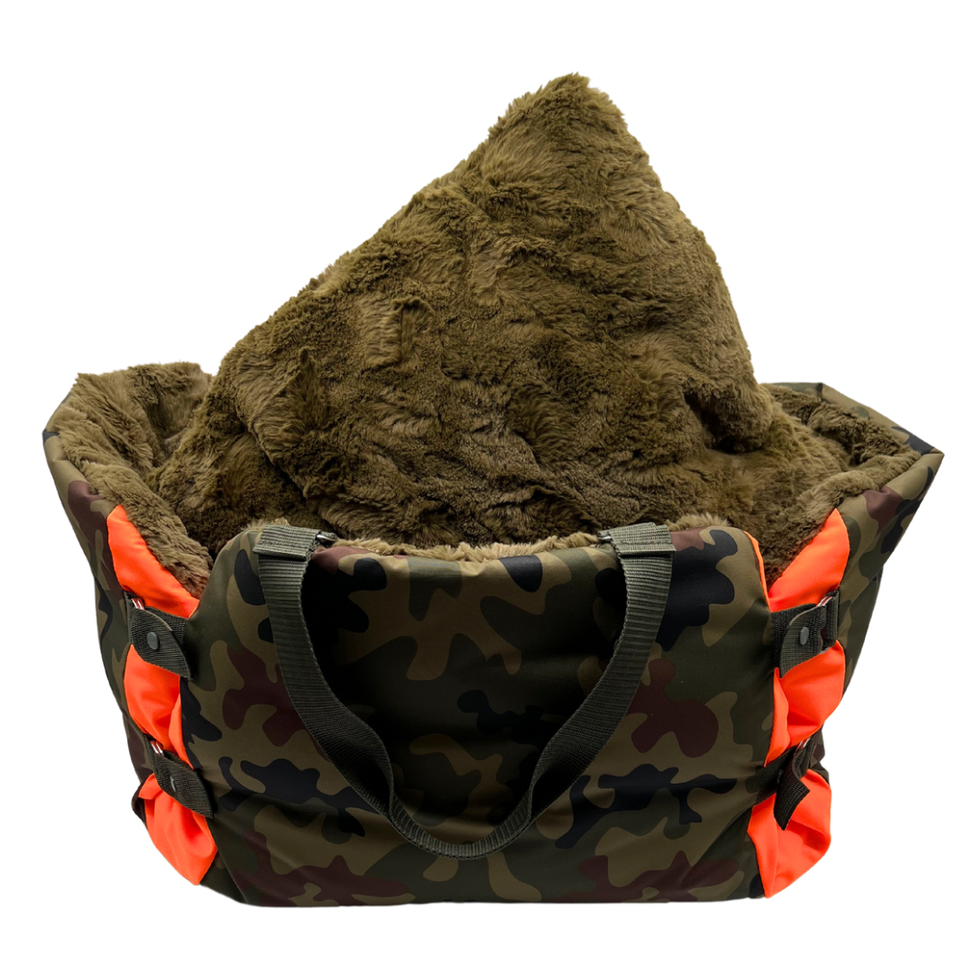 Sempra No.1 L PlatzHirsch Neonorange x Camouflage x Oliv